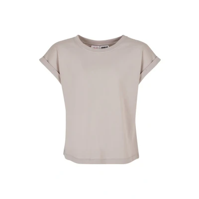 Image of Urban Classics Extended Shoulder Basic Tshirt for kids, Size: 5 6y, Warmgrey