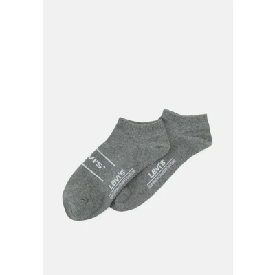 Image of Levi&#039;s LOW CUT Sport Unisex 2 PACK Socks, Size: 6 8, Grey melange
