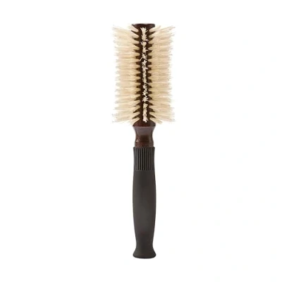 Image of Christophe Robin Pre Curved Blowdry Hairbrush with Natural Boar Bristle and Wood 12 Rows