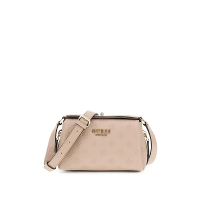 Image of Guess MINIUMHÄNGE Phoebe UND Peonylogo Cross body bag, Women&#039;s, Size: One Size, Beige