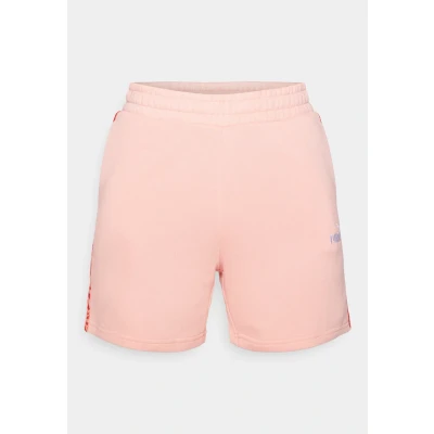 Image of Puma Graphic Animal Shorts Sports shorts, Women&#039;s, Size: Medium, Pink fruit