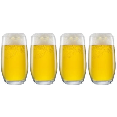 Image of SCHOTT ZWIESEL Beer Glass for You (Set of 4), Classic Shaped Drinking Glasses Beer, Dishwasher Safe Tritan Crystal Glasses, Made in Germany (Item No. 121873)