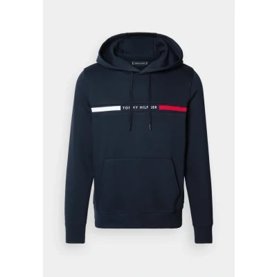 Image of Tommy Hilfiger Chest Insert Hoody Hoodie, Men&#039;s, Size: XS, Desert sky