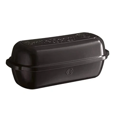 Image of Emile Henry Bread baking moldfor Large Fusain 39 x 16 cm / 2.3 liters