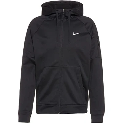 Image of Nike Performance Zipup sweatshirt, Men&#039;s, Size: Small, black white
