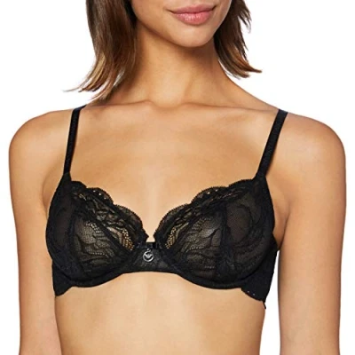 Image of Emporio Armani Underwire BRA Underwired bra, Women&#039;s, Size: 36B, Nero