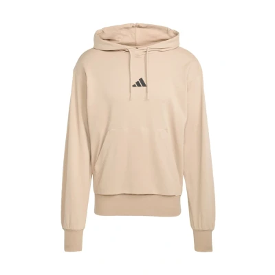 Image of adidas Sportswear Essentials Feelcozy French Hoodie, Men&#039;s, Size: XS, Warm sandstone black
