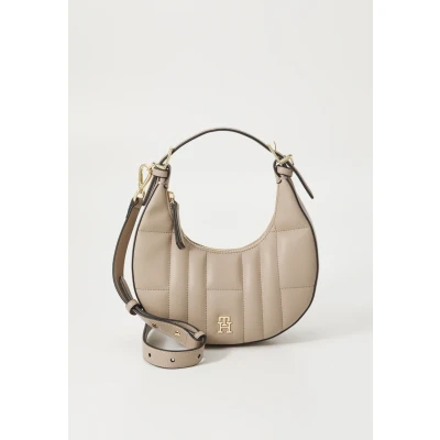 Image of Tommy Hilfiger Feminine MOON Handbag, Women&#039;s, Size: ONE, Coastal taupe