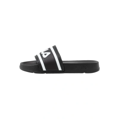 Image of Fila Morro BAY Pool slides, Women&#039;s, Size: 4, Black High quality imitation leather