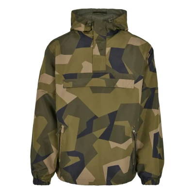 Image of Brandit Windbreaker, Men&#039;s, Size: 3XL, Swedisch camo