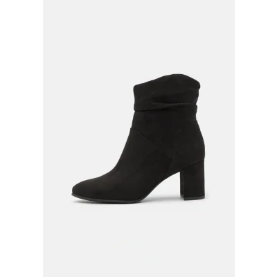 Image of Marco Tozzi Classic ankle boots, Women&#039;s, Size: 6, Black Textile