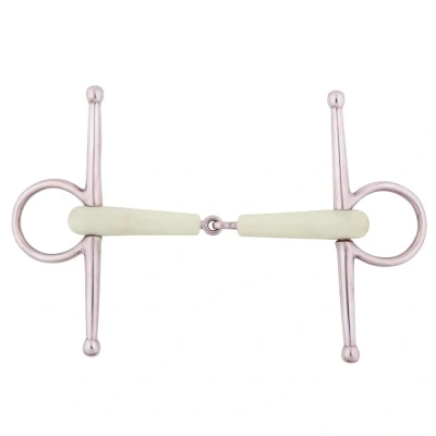 Image of BR Single Jointed Full Cheek Snaffle Apple Mouth 18 mm