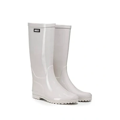 Image of Aigle Women&#039;s Eliosa Rain Boot, Sand, 7.5 UK