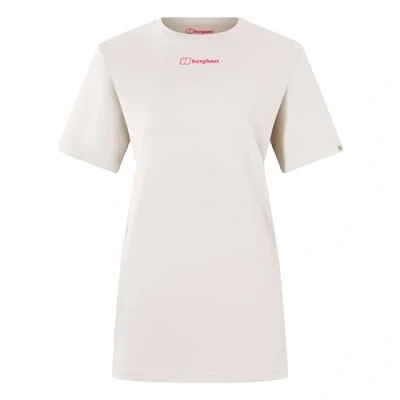 Image of Berghaus Mount Botany TEE Print Tshirt, Women&#039;s, Size: 16, Stone