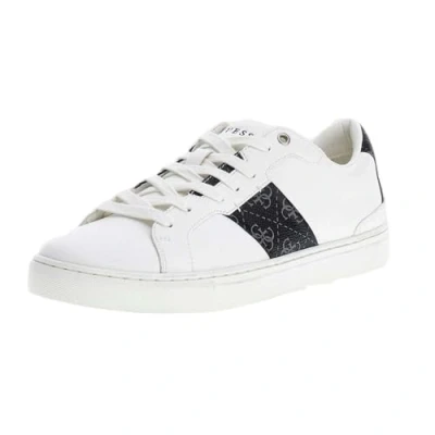 Image of Guess TODI Trainers, Men&#039;s, Size: 6.5, White/black Pu