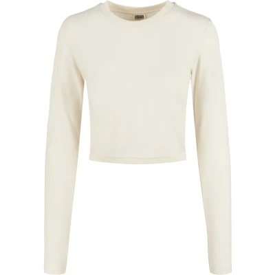 Image of Urban Classics Long sleeved top, Women&#039;s, Size: 3XL, Whitesand