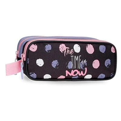 Image of Roll Road The Time is Now Double Case Black 23x9x7 cm Polyester, Black/White, Case,