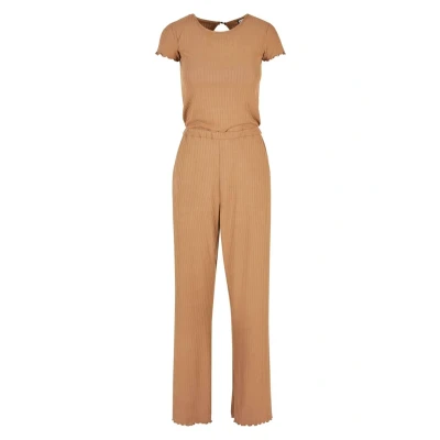 Image of Urban Classics Jumpsuit, Women&#039;s, Size: Medium, Darktaupe