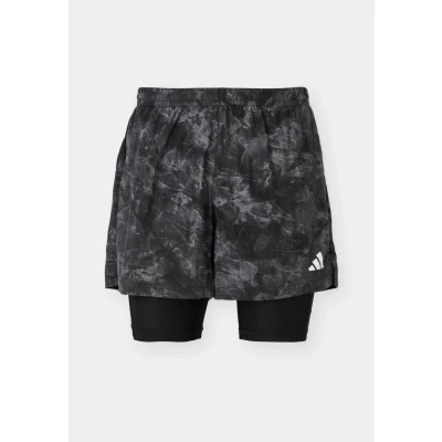 Image of adidas Performance 2in1 shorts, Men&#039;s, Size: Small, Grey four/black