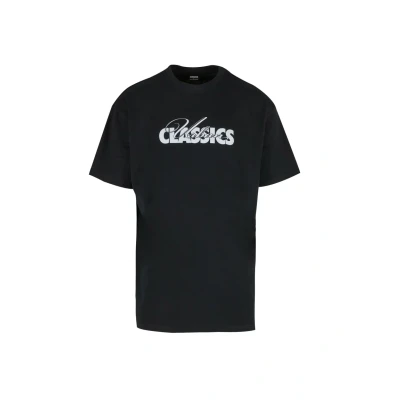 Image of Urban Classics LOGO Heavy Print Tshirt, Men&#039;s, Size: Large, Black