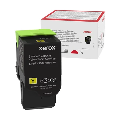 Image of Xerox Genuine C310 / C315 Yellow Standard Capacity Toner Cartridge (2,000 pages) 006R04359