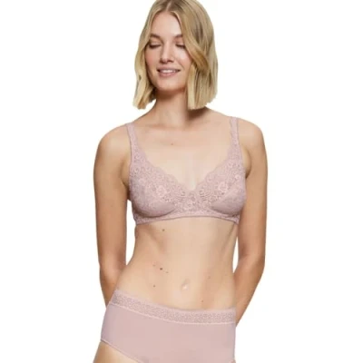Image of Triumph Amourette Underwired bra, Women&#039;s, Size: 38G, Mauve rose