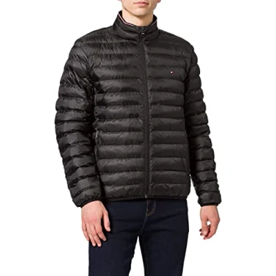 Image of Tommy Hilfiger Packable Circular Jacket Light jacket, Men&#039;s, Size: 3XL, Black