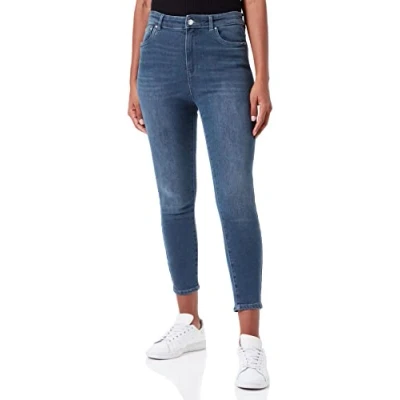 Image of ONLY Women&#039;s Jeans, Blue Black Denim, 26W / 32L