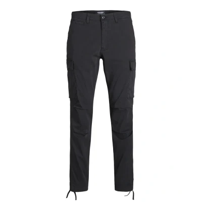 Image of Jack &amp; Jones Jpstace Jjtucker AMA NOOS Cargo trousers, Men&#039;s, Size: 28x30, Black