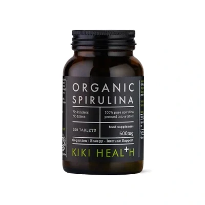 Image of KIKI Health Organic Spirulina tablets 200