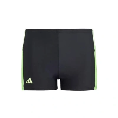 Image of adidas Boys Colorblock 3 Stripes Swim Boxer Boxer, 15 16 years