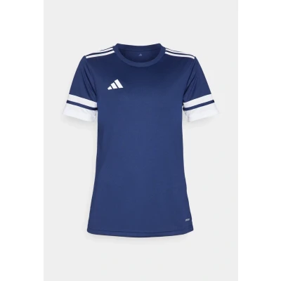 Image of adidas Performance SQUADRA25 Women Sports Tshirt, Women&#039;s, Size: Large, Team navy blue/white
