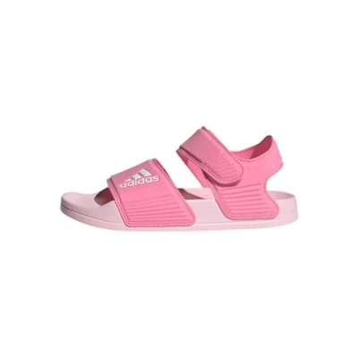 Image of adidas Performance Adilette Walking sandals for kids, Size: 11.5K, Bliss pink/ftwr white/clear pink Synthetics