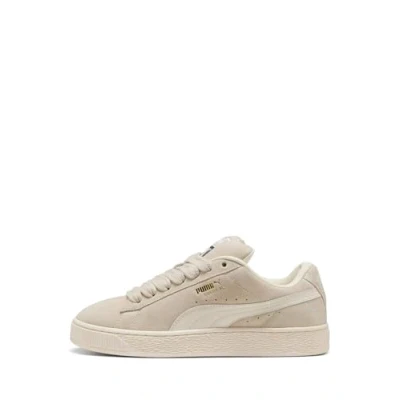 Image of Puma Suede XL Unisex Trainers, Alpine Snow Warm White, 6.5 UK