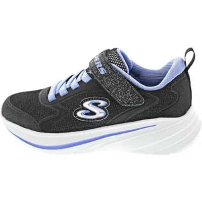 Image of Skechers WAVE 92 Trainers for kids, Size: 9.5K, Noir Textile/synthetics