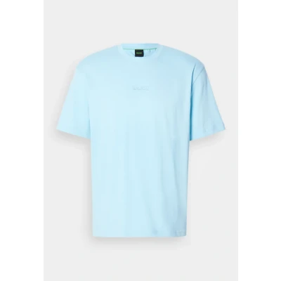 Image of BOSS Men&#039;s T Shirt, 455light/pastel blue, L