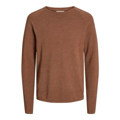 Image of Jack &amp; Jones Jjehill Jumper, Men&#039;s, Size: XXL, Mocha bisque