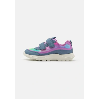 Image of Superfit RUSH Trainers for kids, Size: 2.5/3, Blau/lila Imitation leather/ textile