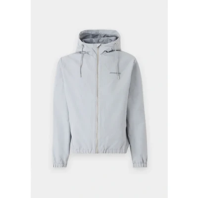Image of Jack &amp; Jones Jjelegacy HOOD jacket Light Ultimate grey, Men&#039;s, Size: XXL, grey