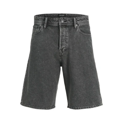 Image of Jack &amp; Jones Jjialex Jjoriginal denim shorts, Men&#039;s, Size: XS, Black