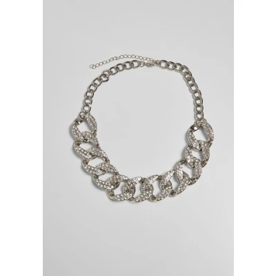 Image of Urban Classics Necklace silvercoloured, Women&#039;s, Size: One Size, Silver coloured