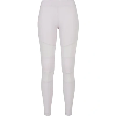 Image of Urban Classics Ladies TECH MESH Leggings Trousers, Women&#039;s, Size: Medium, Softlilac