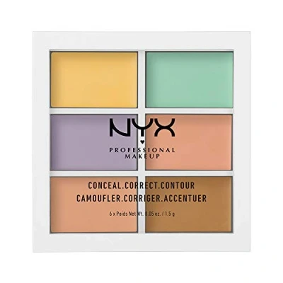Image of NYX Professional Makeup 3C Palette Color Correcting Concealer