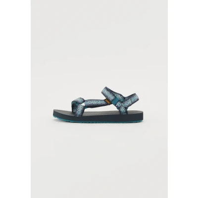 Image of Teva Original Universal Unisex Walking sandals for kids, Size: 8, Archive topo navy Synthetics/textile