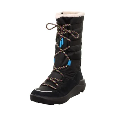 Image of Superfit Twilight Winter boots for kids, Size: 5, Schwarz/türkis Leather/synthetics