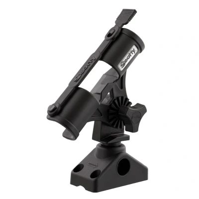 Image of Scotty Fly rod holder W/ 0241 Side / Deck Mount Boat
