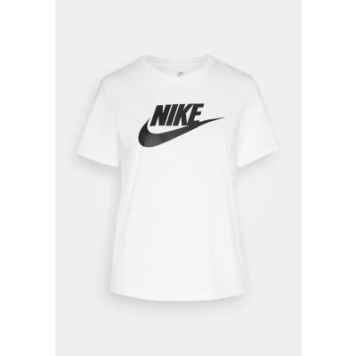 Image of Nike Sportswear TEE Print Tshirt, Women&#039;s, Size: Small, White