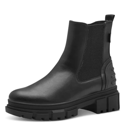 Image of s.Oliver Platform ankle boots, Women&#039;s, Size: 5, Black Synthetics