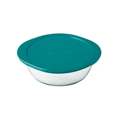 Image of Pyrex Oven Dish with lid Cook &amp; Store ø 25 cm / 2.3 Liter