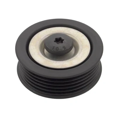 Image of Deflection/Guide Pulley, v ribbed belt BLUE PRINT ADG096516